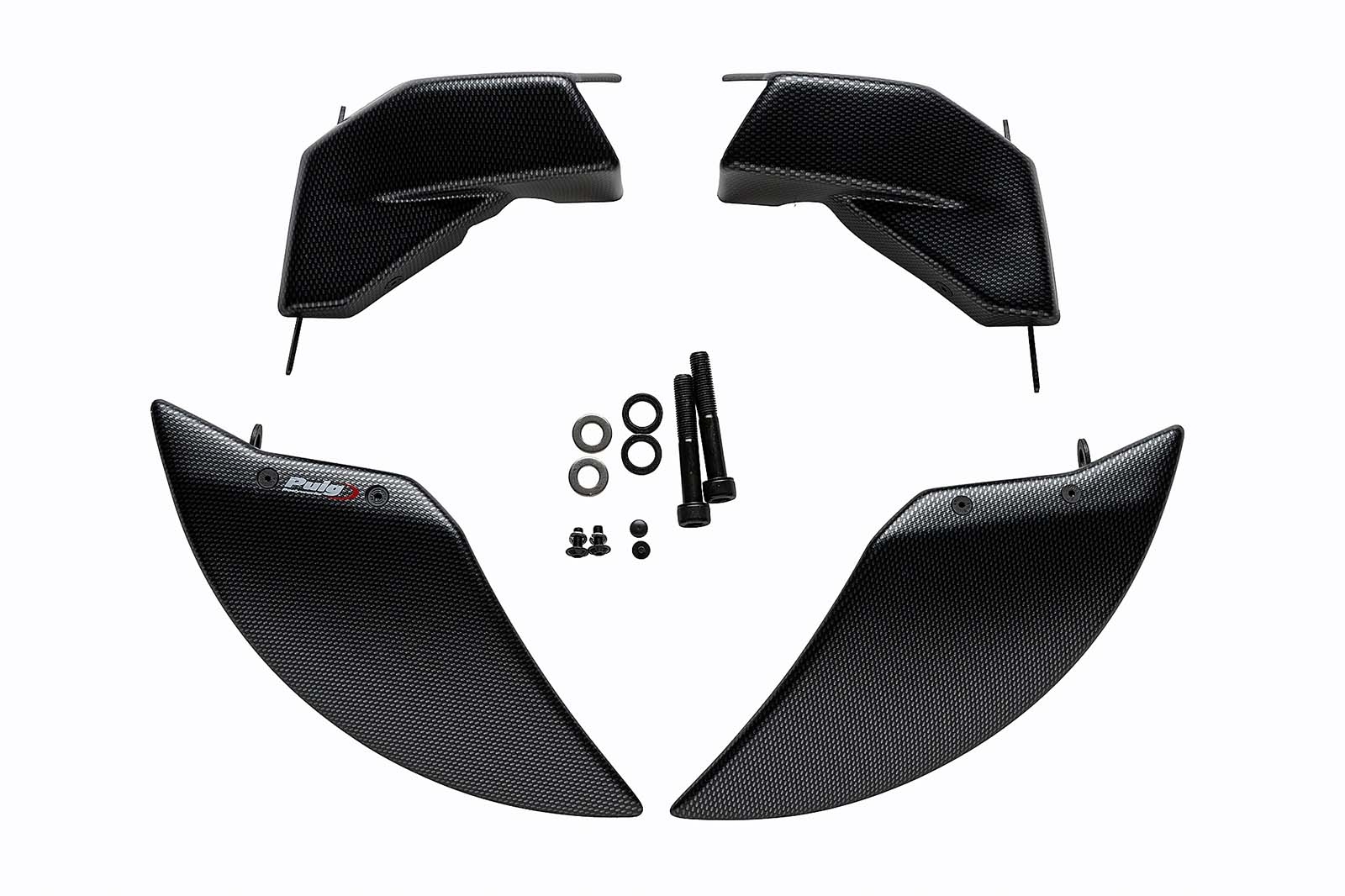 Enfriador de freno 2.0 Puig 22442C Kawasaki Z900 2025 Símil carbono