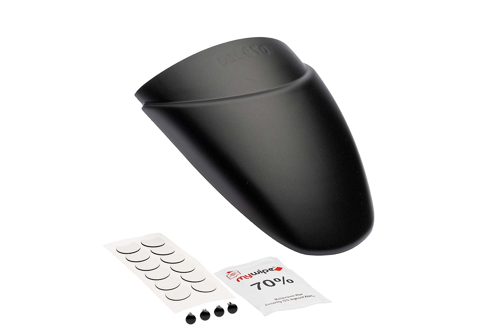 Extensión guardabarros trasero Puig 22503J KTM 125 Duke 2024 Negro mate