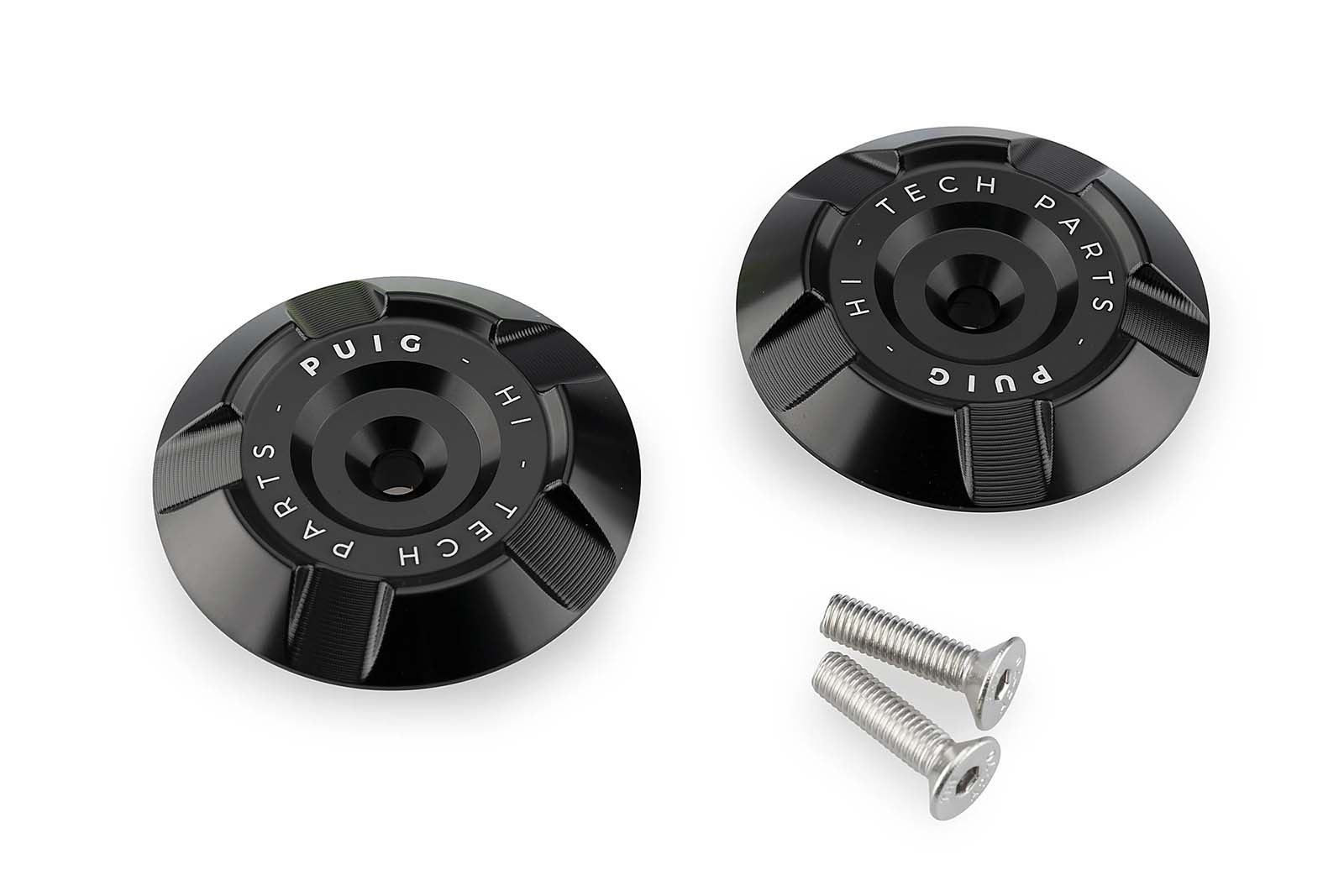 Tapones chasis Puig 22532N Kawasaki Z900 2025 Negro