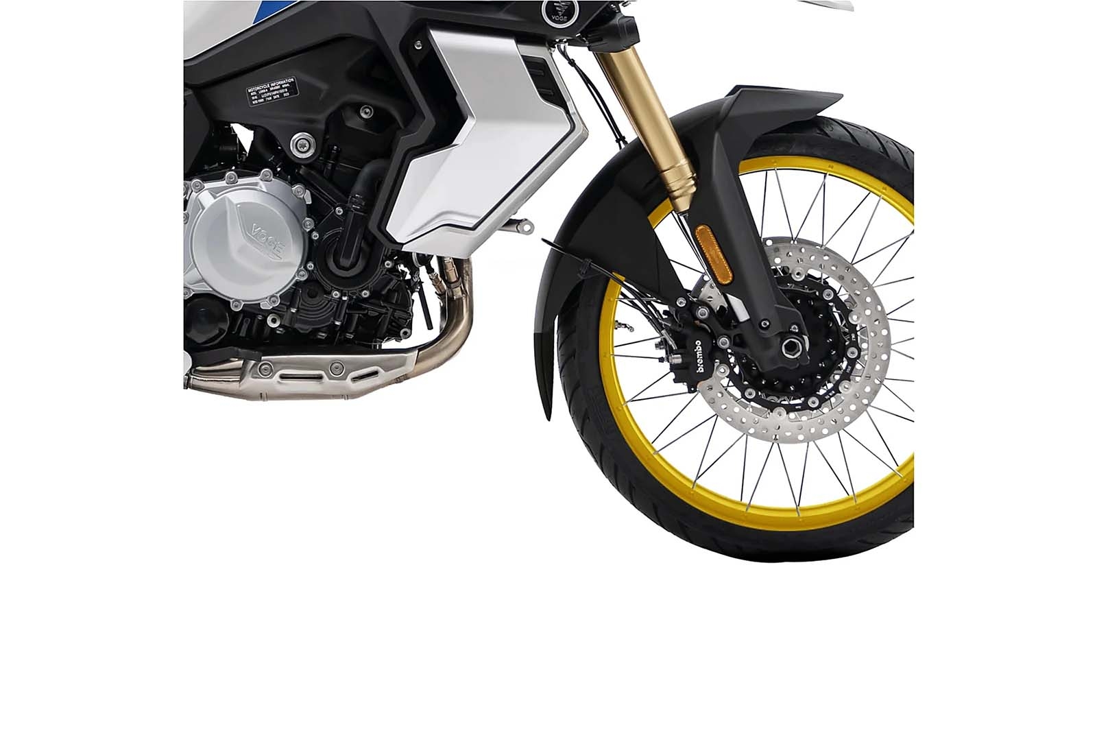 Faldón guardabarros delantero Puig 22562N Voge 900DSX 2024 Negro