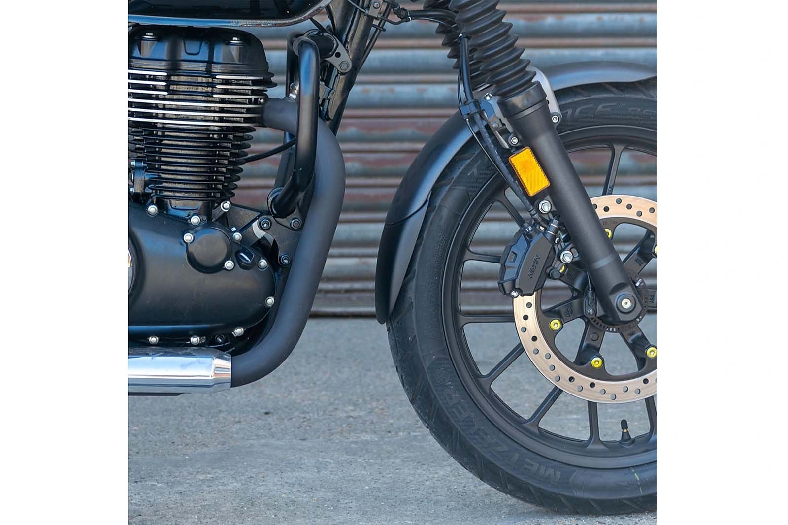 Faldón guardabarros delantero Puig 22564N Honda GB350S 2025 Negro