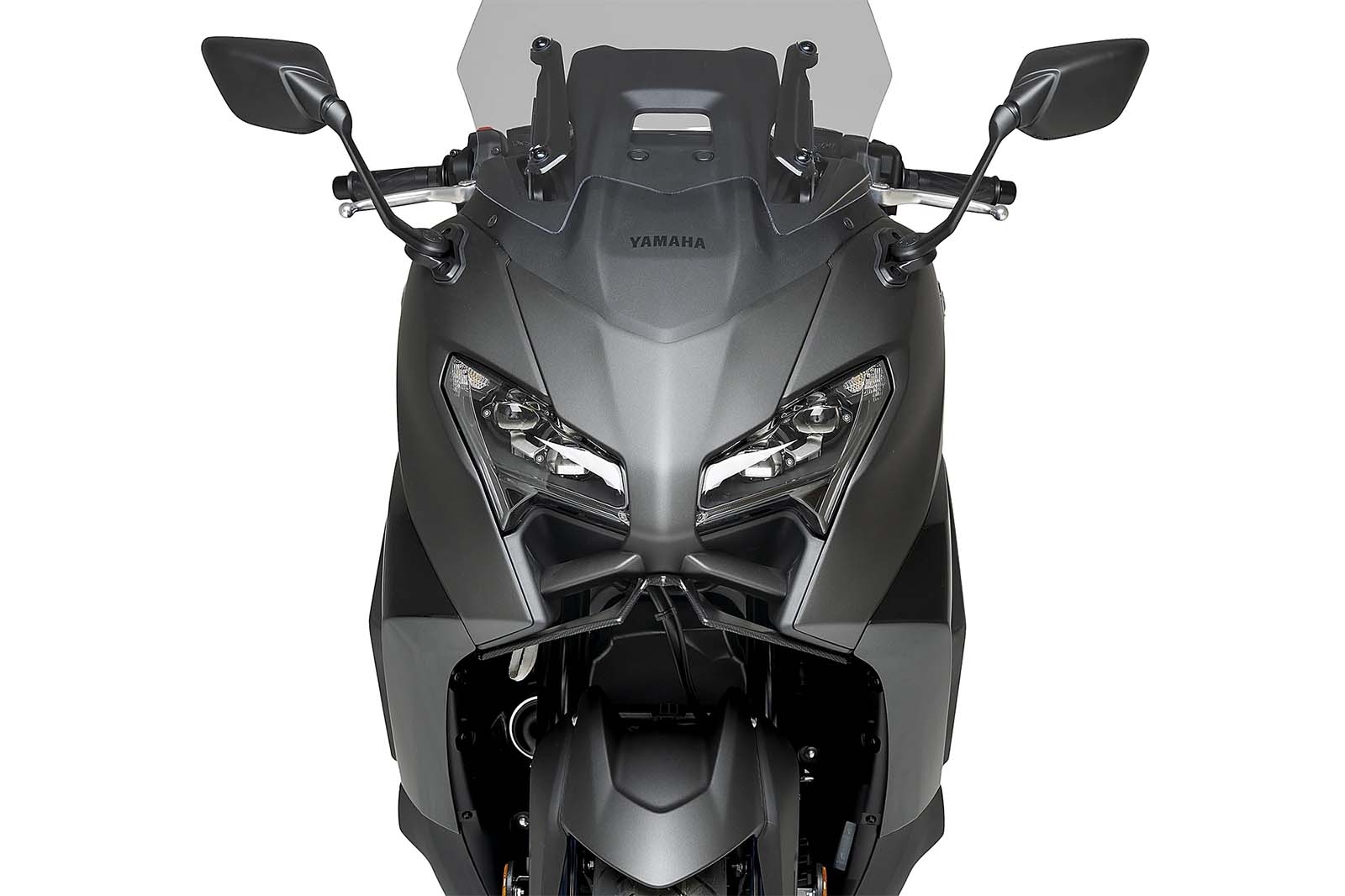 Alerón frontal Naked Puig 22605C Yamaha TMAX 560 2025 Símil carbono
