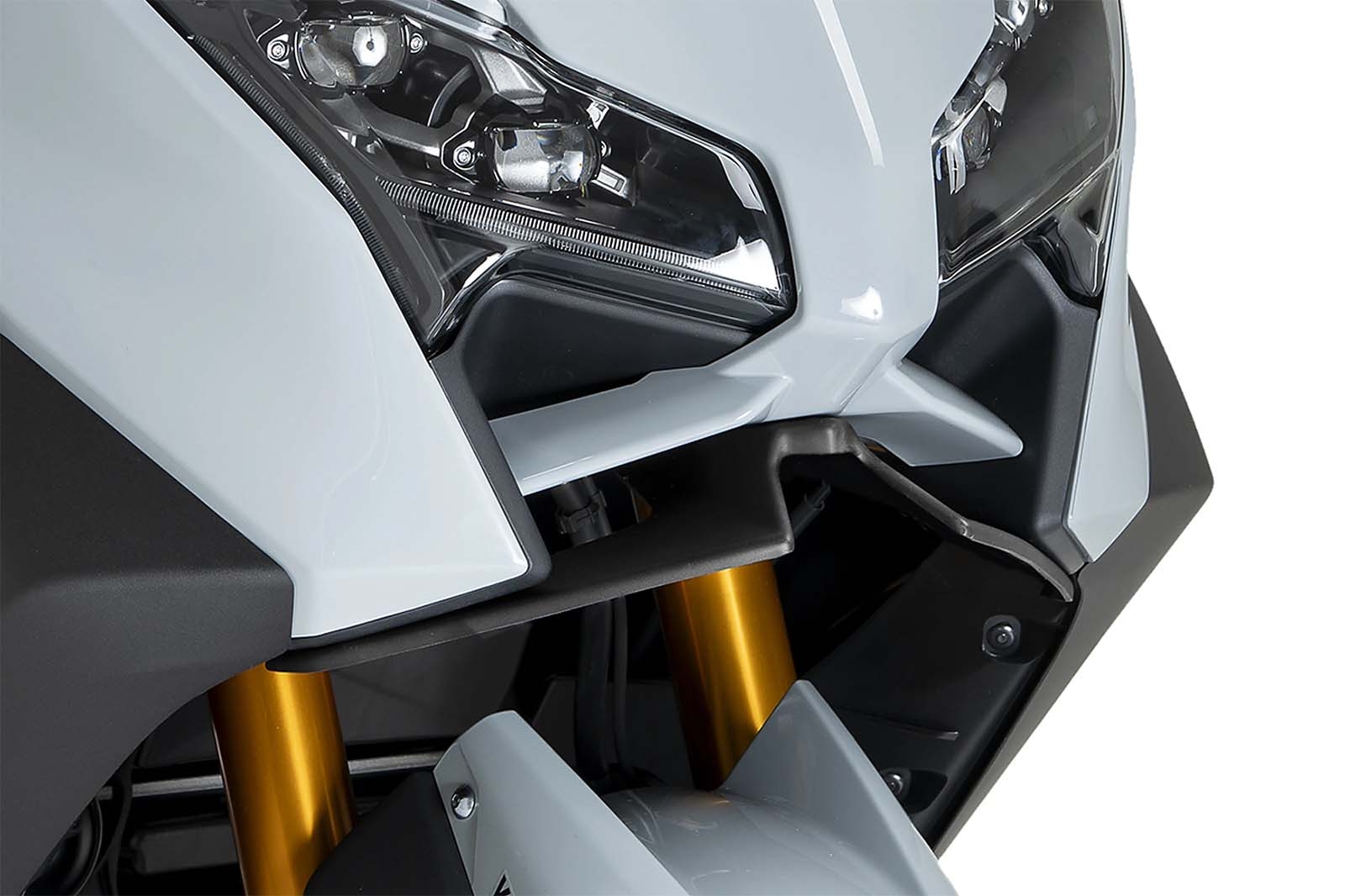 Alerón frontal Naked Puig 22605J Yamaha TMAX 560 2025 Negro mate