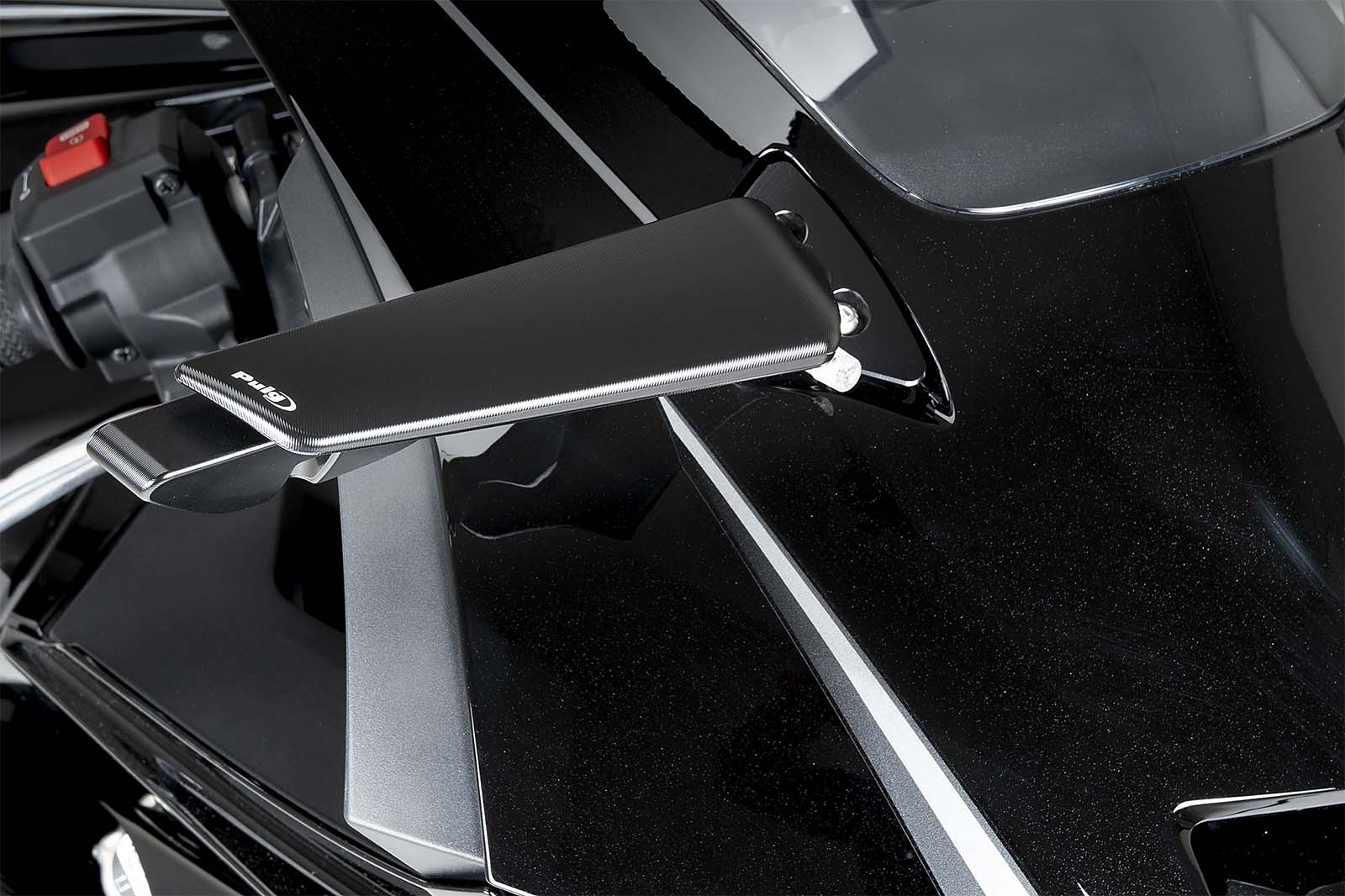 Retrovisor Aileron lado derecho Puig 22652N Yamaha R9 2025 Negro