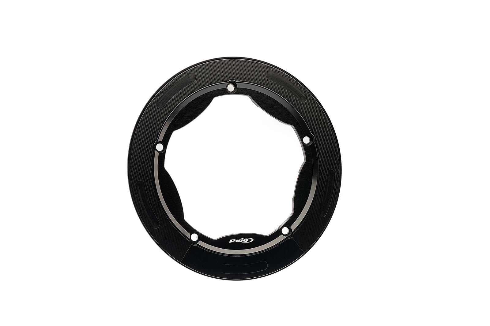 Aro embellecedor corona 2 piezas Puig 22693N Yamaha TMAX 560 Negro
