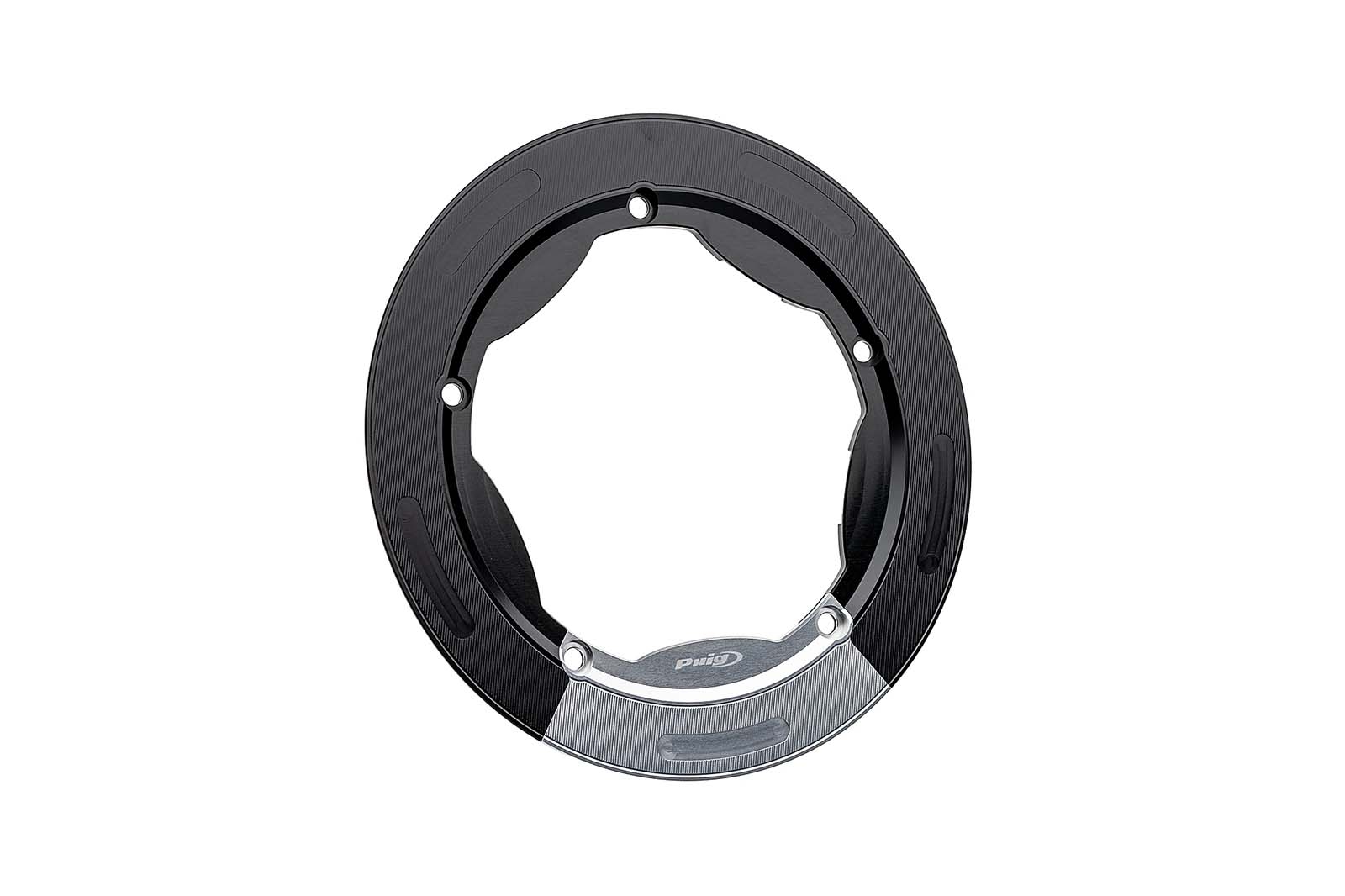 Aro embellecedor corona 2 piezas Puig 22693P Yamaha TMAX 560 Plata