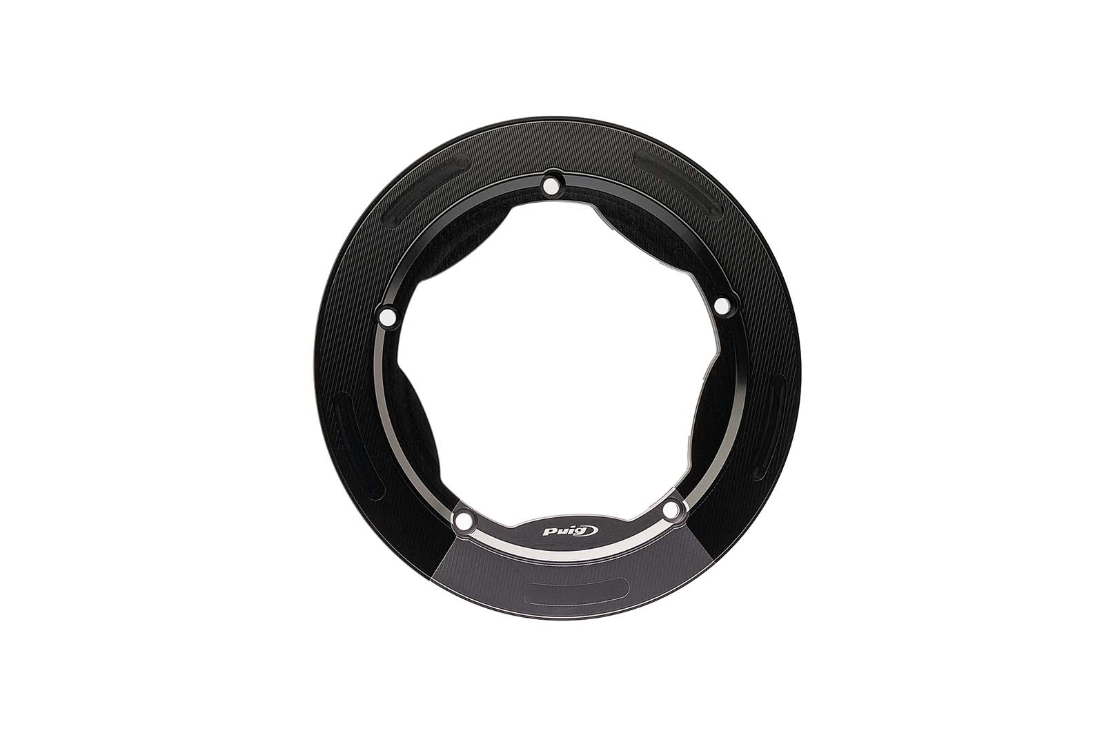 Aro embellecedor corona 2 piezas Puig 22693Y Yamaha TMAX 560 Titanio