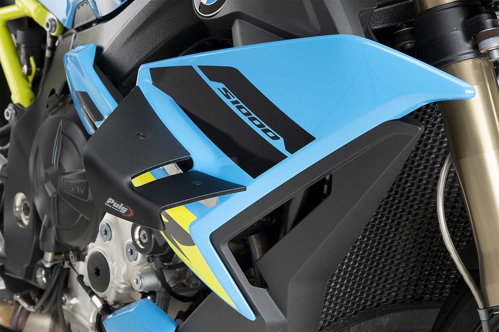 Alerones D12 Puig 22788J BMW S1000R 2025 Negro mate