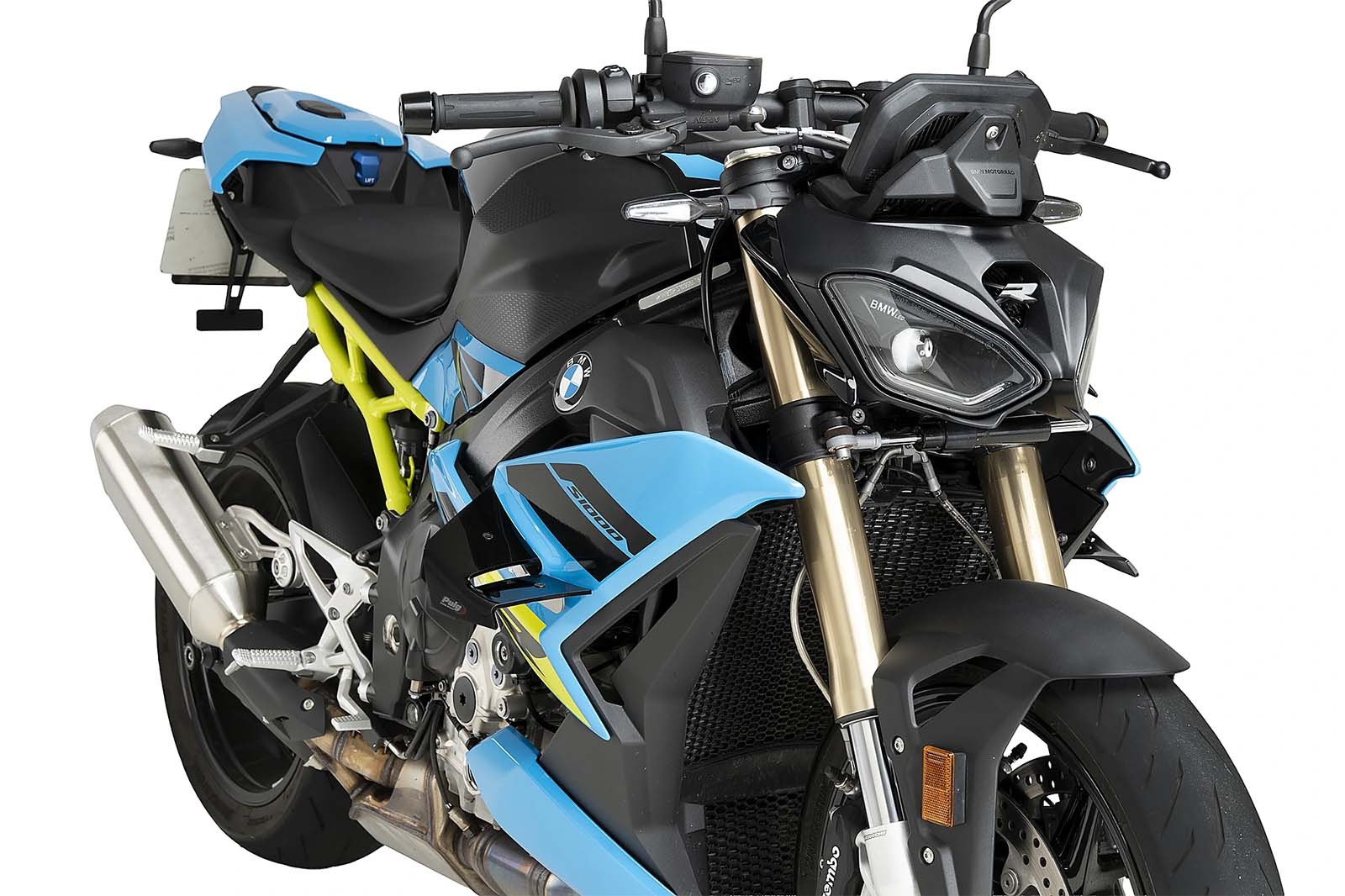 Alerones D12 Puig 22788N BMW S1000R 2025 Negro