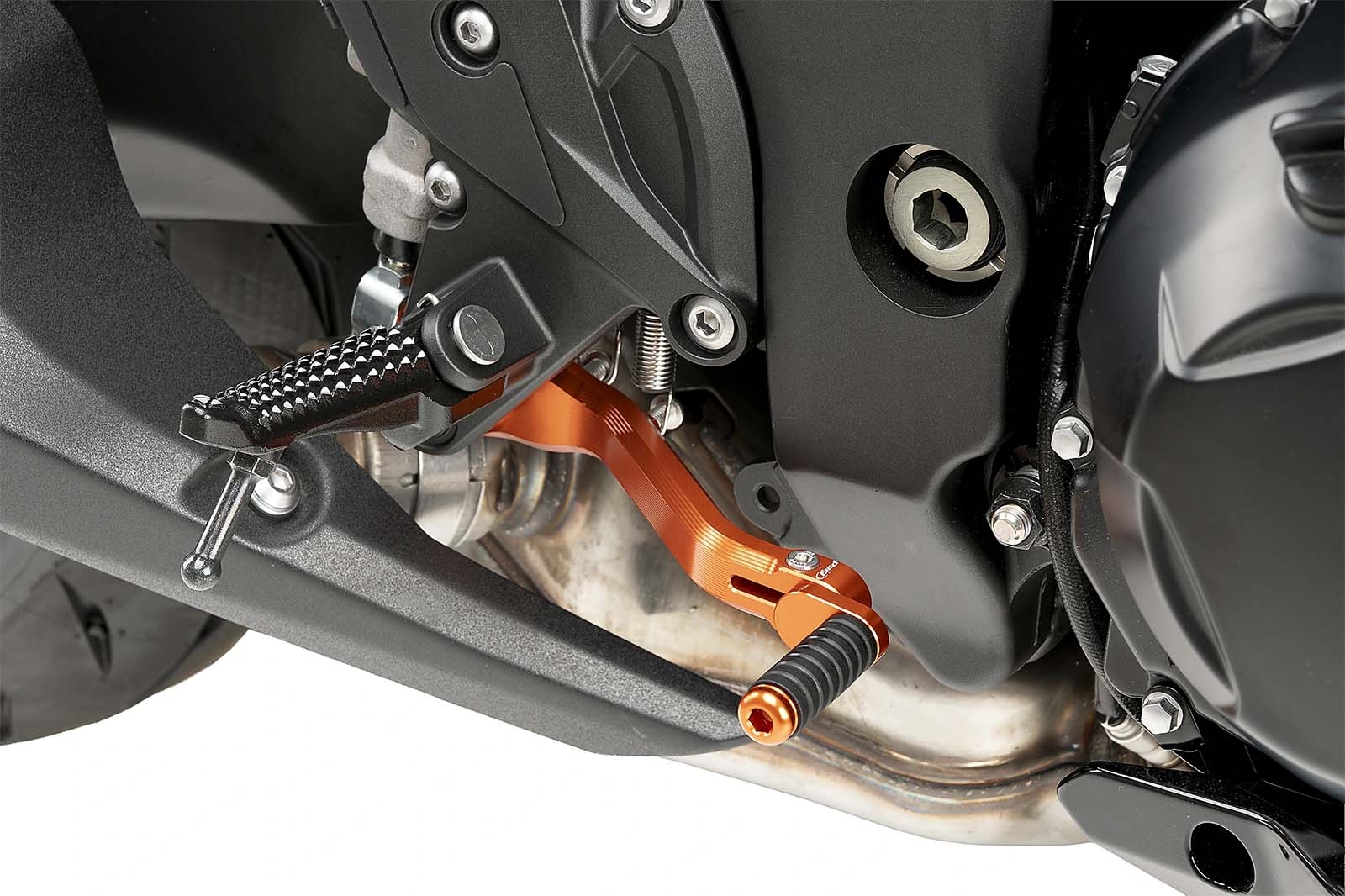 Palanca freno Puig 22815T Kawasaki Z1100 2026 Naranja