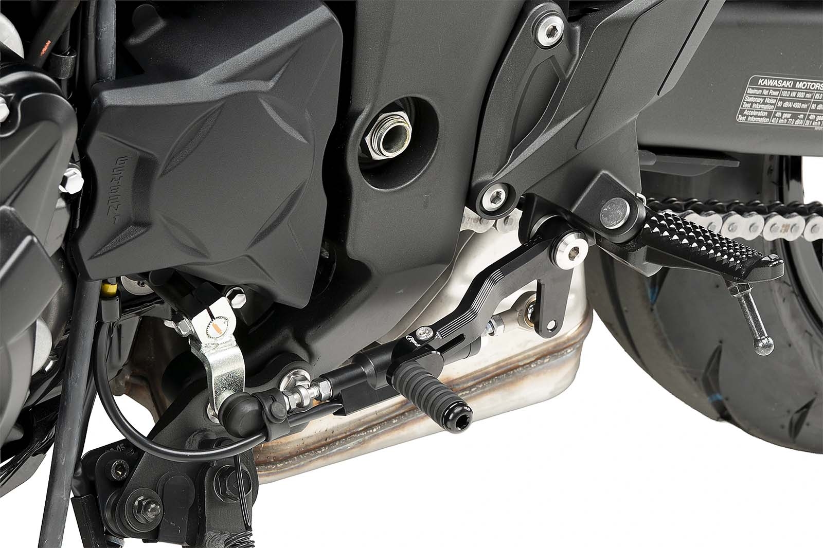 Palanca cambio Puig 22816Y Kawasaki Z1100 2026 Titanio