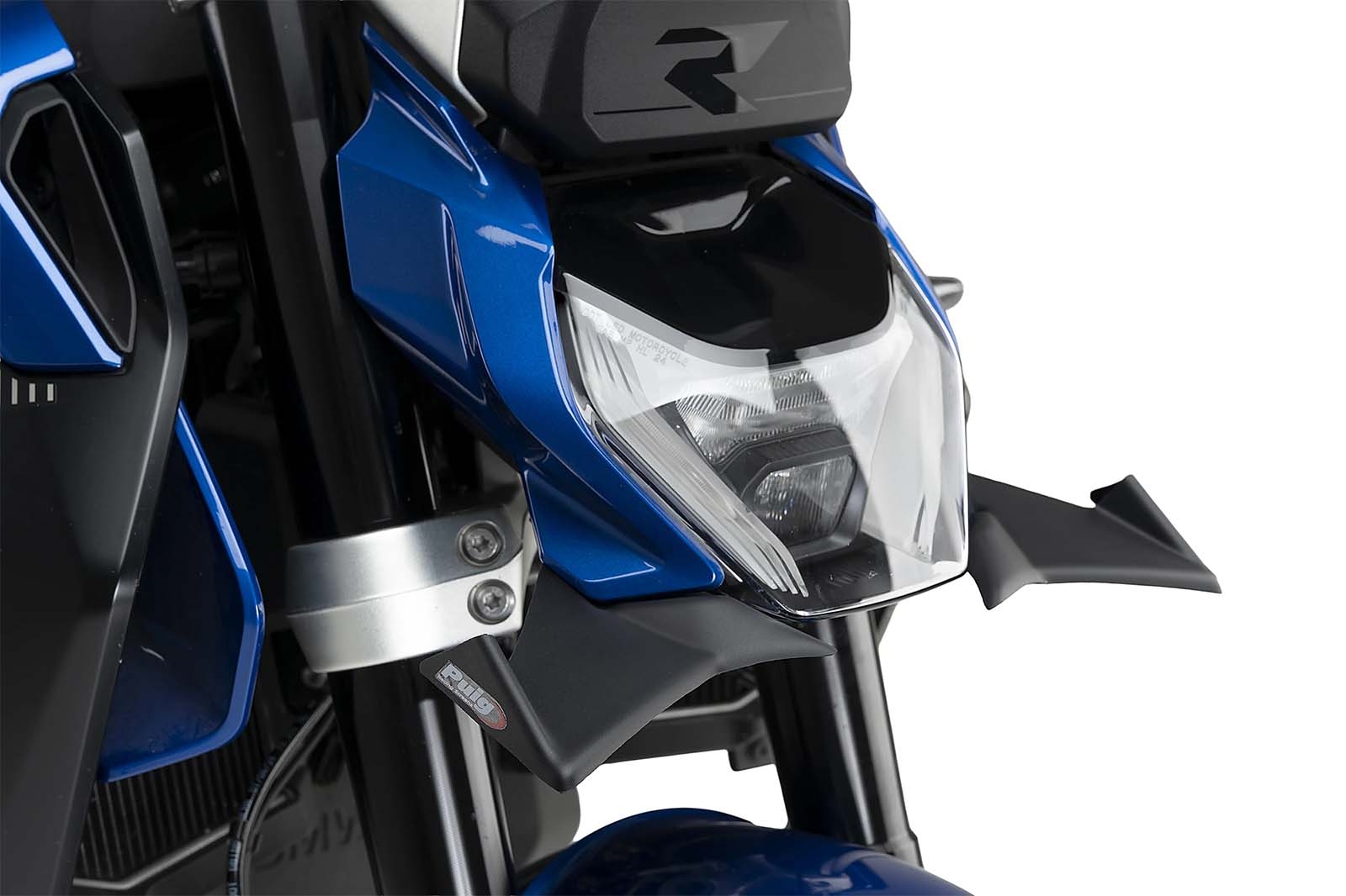 Alerón frontal Naked Puig 22821J BMW R1300R 2025 Negro mate