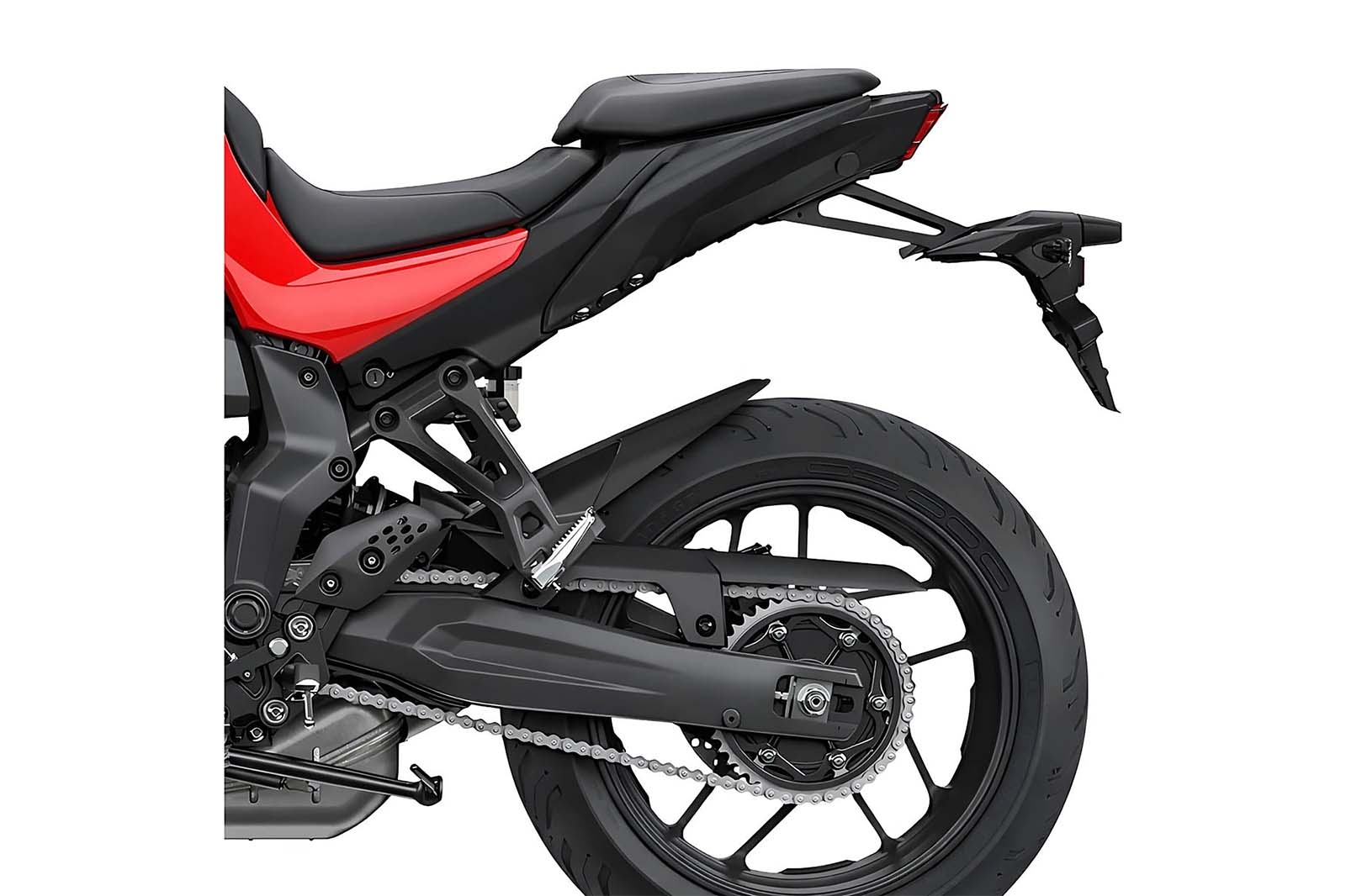 Extensión guardab. tras. Puig 22895J Yamaha Tracer 7 2025 Negro mate