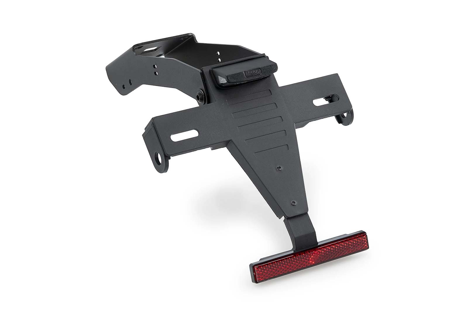 Soporte portamatrículas Puig 23040N Kawasaki Z650S 2026 Negro