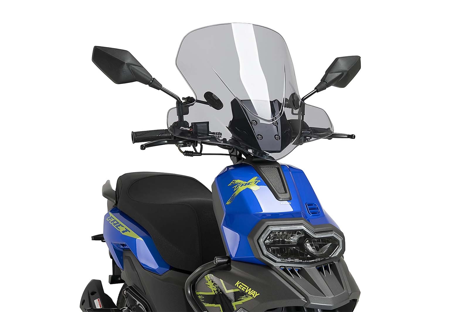 Semicarenado Puig 23154H City Touring Keeway Fact 50 X 2026 Ahumado claro