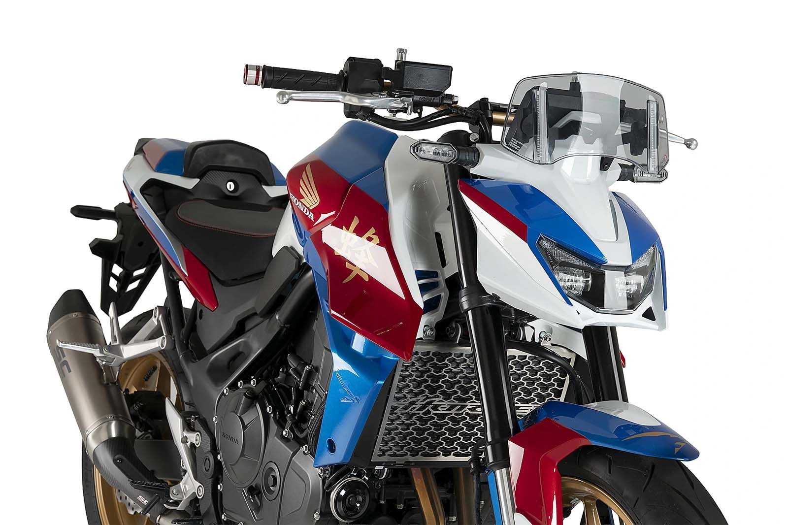 Visera Puig 23119H Versatile Honda CB750 Hornet 2025-2026 Ahumado claro